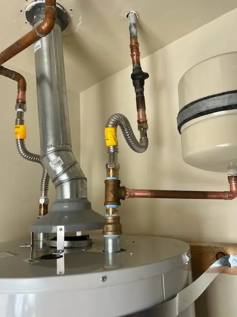 Water heater installation and plumbing repair in West Walpole